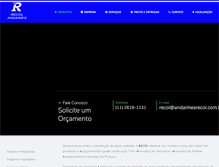 Tablet Screenshot of andaimesrecol.com.br